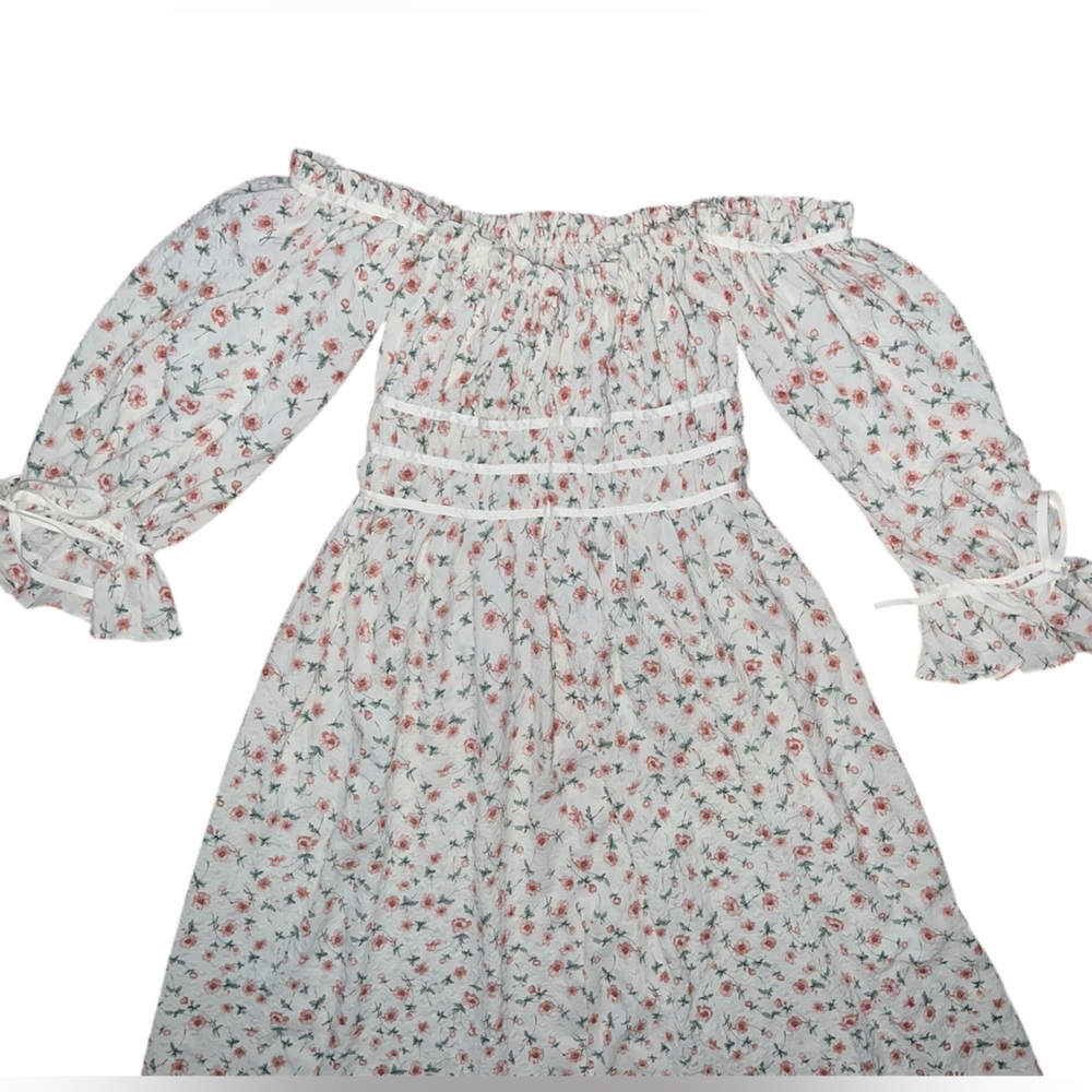 it’sNOMB Floral Cottagecore Milkmaid Maxi Dress ✨